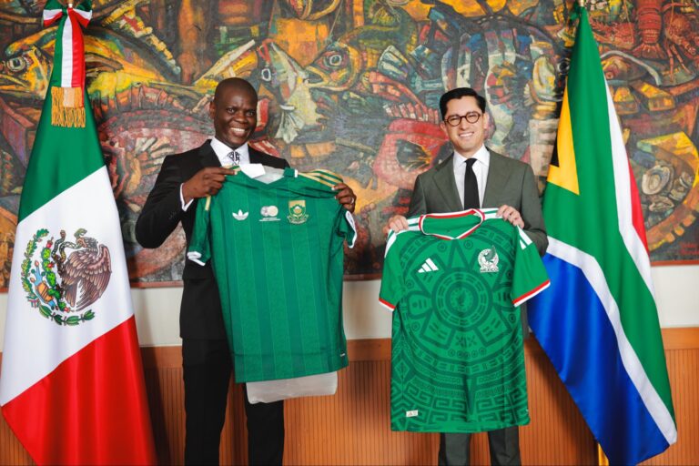 México da bienvenida a Sudáfrica previo al Mundial 2026