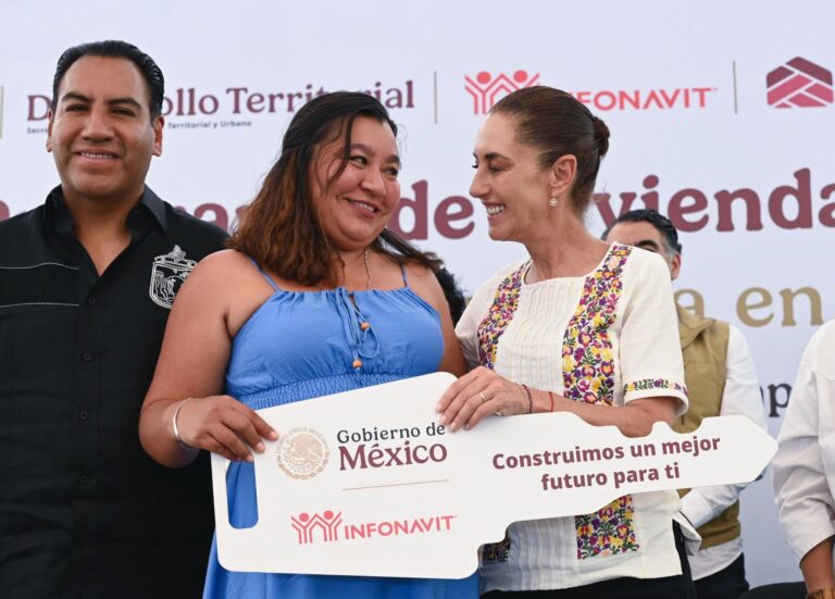 Sheinbaum destaca avance del programa nacional de vivienda