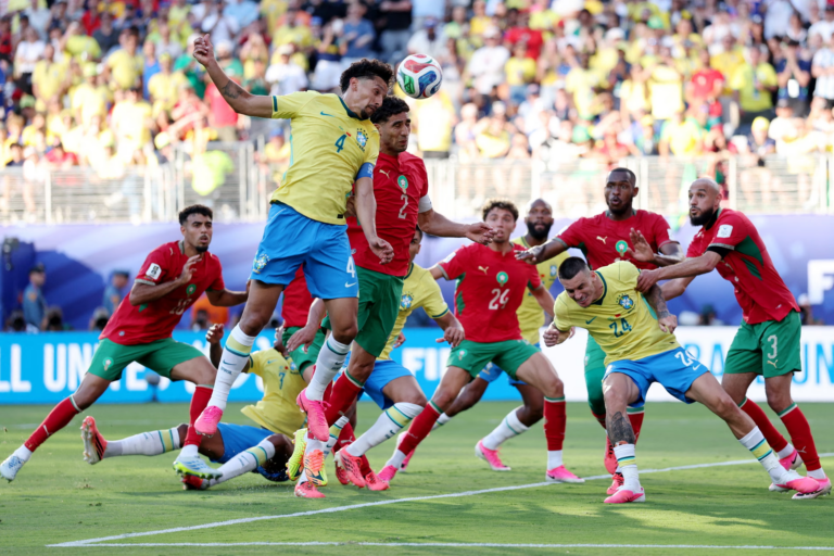 Brasil empata con Marruecos en el debut mundialista de Ancelotti