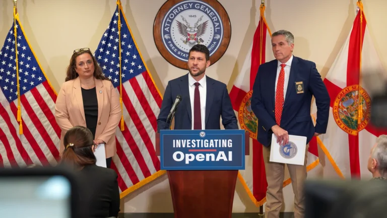 Florida demanda a OpenAI y a Sam Altman por ChatGPT
