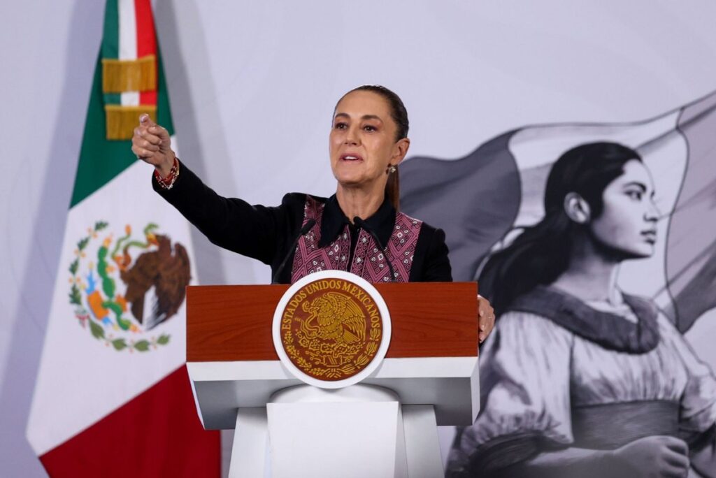 Sheinbaum rechaza nepotismo y pide equidad en 2027 1 Sheinbaum rechaza nepotismo y pide equidad en 2027