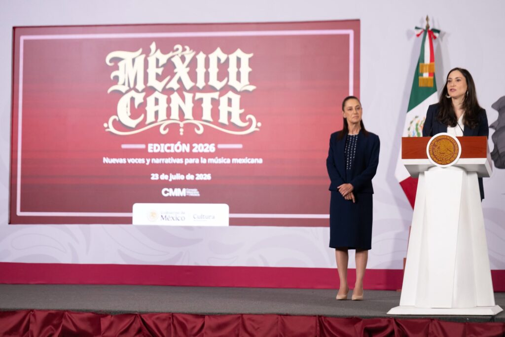 Sheinbaum anuncia segunda edición de México Canta 1 Sheinbaum anuncia segunda edición de México Canta