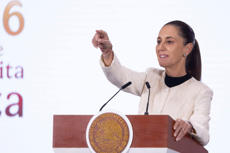Sheinbaum destaca la solidaridad de México con el mundo