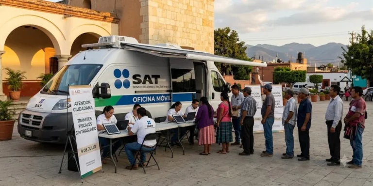 SAT llevará oficinas móviles a 46 municipios