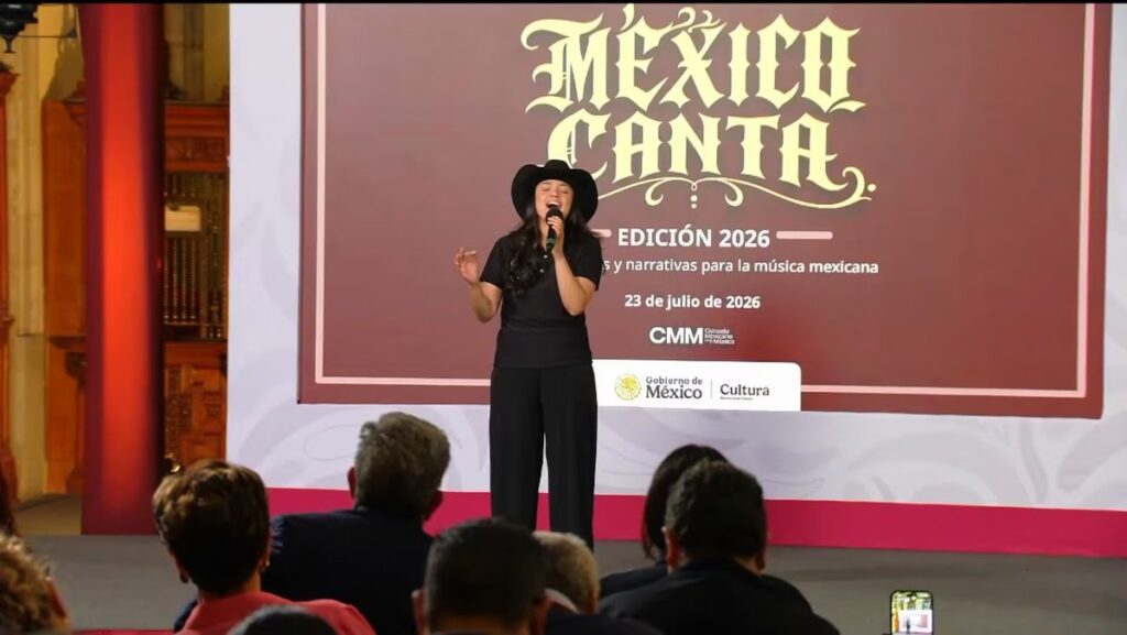 Sheinbaum anuncia segunda edición de México Canta 3 Sheinbaum anuncia segunda edición de México Canta