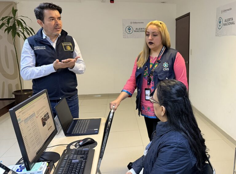 Rosa Icela supervisa labores de búsqueda de personas