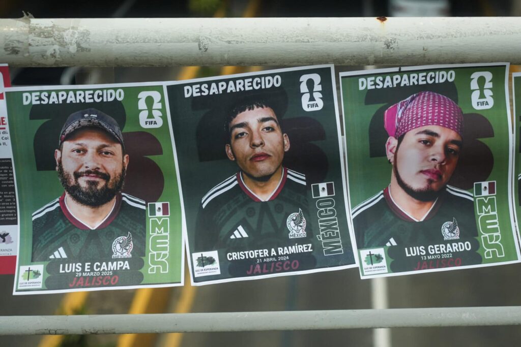 Colectivos denuncian más de mil 200 desapariciones durante el Mundial 3 Colectivos denuncian más de mil 200 desapariciones durante el Mundial