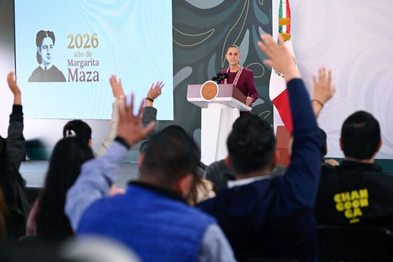 Sheinbaum prioriza combate a la extorsión en Michoacán