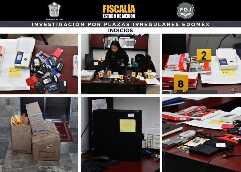 Fiscalía del EdoMéx revela red de "aviadores" 2 Fiscalía del EdoMéx revela red de "aviadores"