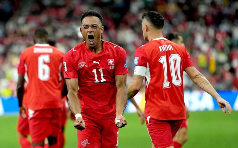 Suiza vence a Argelia y avanza a octavos del Mundial