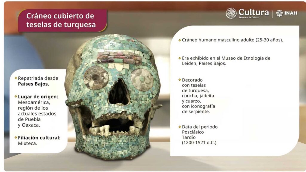 México recupera 3 mil 770 piezas del patrimonio cultural en la actual administración 2 México recupera 3 mil 770 piezas del patrimonio cultural en la actual administración