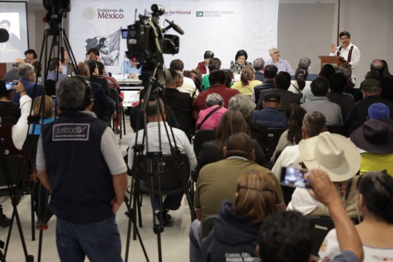 Hugo Aguilar respalda ley de Sheinbaum para pueblos indígenas y afromexicanos