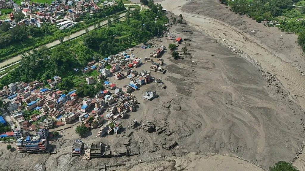 Nepal, en alerta máxima ante riesgo de nuevas riadas 1 Nepal, en alerta máxima ante riesgo de nuevas riadas
