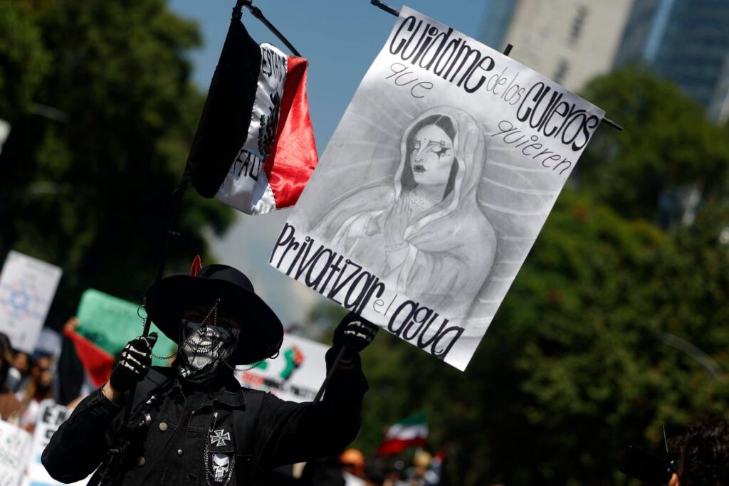 Protestan en Chihuahua contra acuerdo hídrico con Israel y piden romper relaciones 2 Protestan en Chihuahua contra acuerdo hídrico con Israel y piden romper relaciones