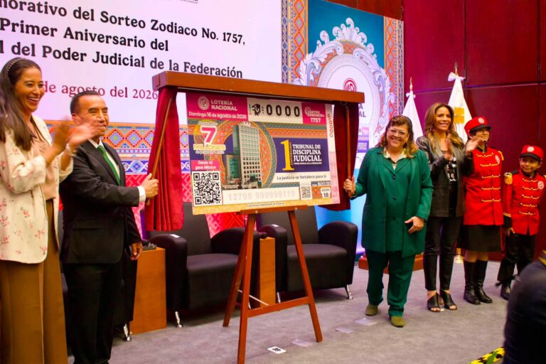Lotería Nacional conmemora al Tribunal de Disciplina Judicial