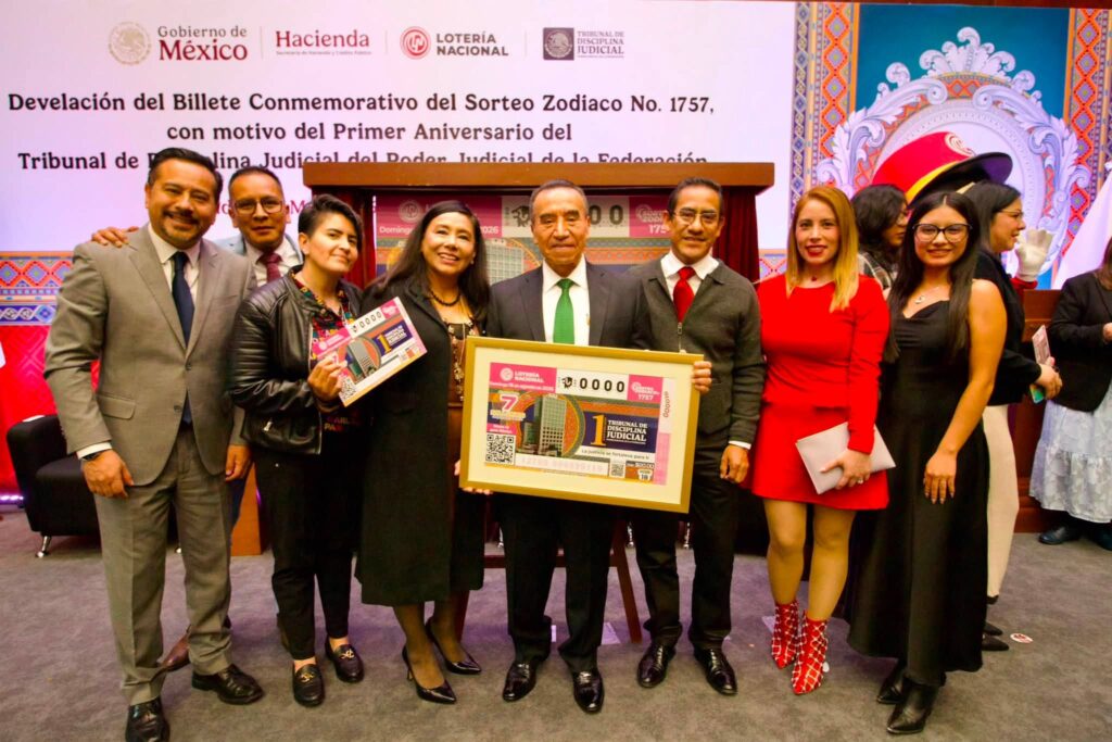 Lotería Nacional conmemora al Tribunal de Disciplina Judicial 1 Lotería Nacional conmemora al Tribunal de Disciplina Judicial