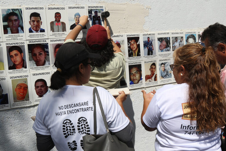 Buscadoras exigen al Estado responder por desapariciones