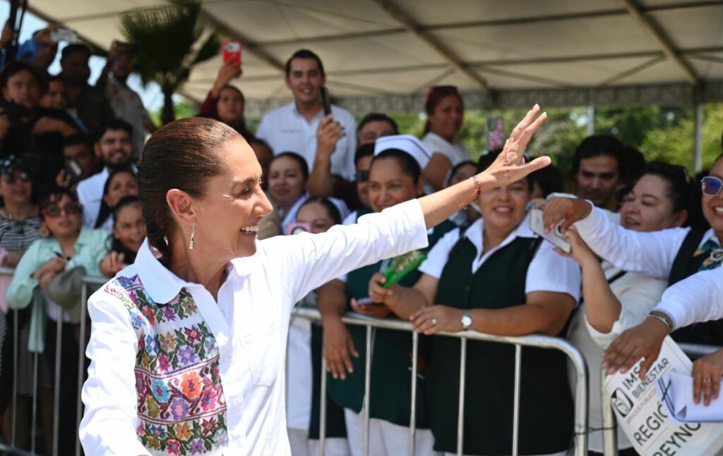 Sheinbaum defiende soberanía y salud pública en Tamaulipas 1 Sheinbaum defiende soberanía y salud pública en Tamaulipas