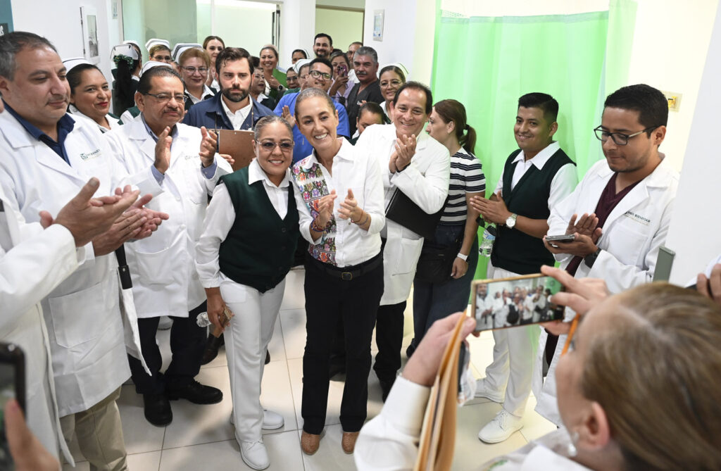 Sheinbaum defiende soberanía y salud pública en Tamaulipas 2 Sheinbaum defiende soberanía y salud pública en Tamaulipas