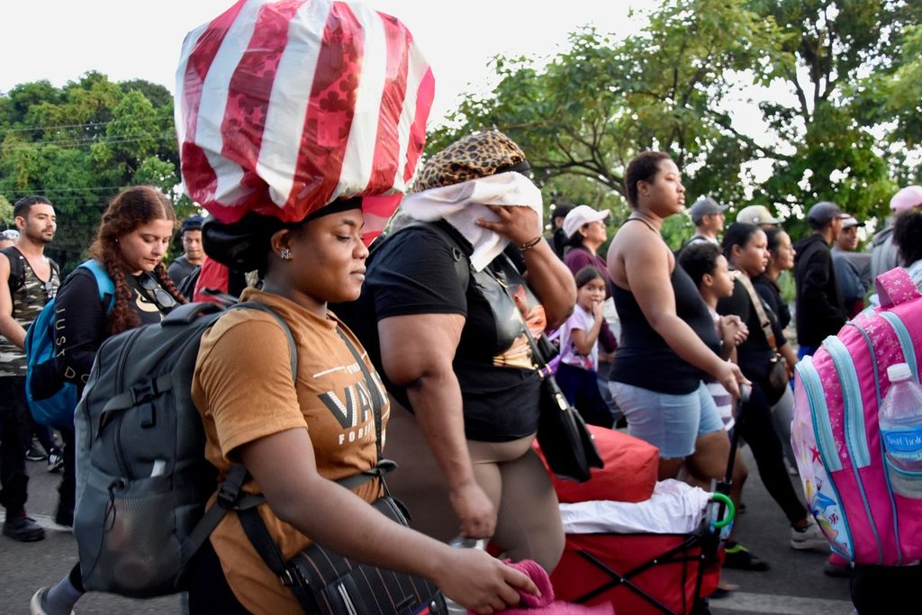 Caravana migrante busca salir de la frontera sur 1 Caravana migrante busca salir de la frontera sur
