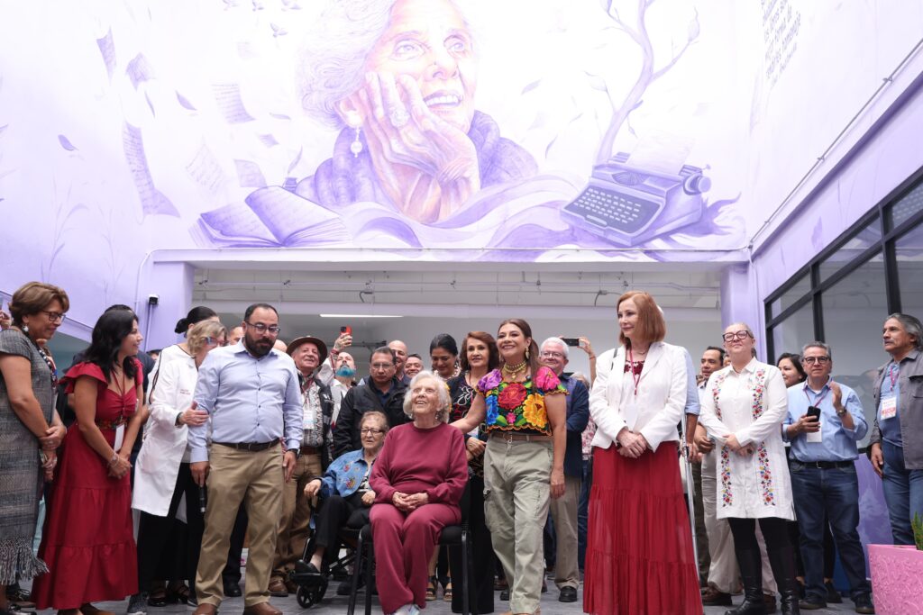 Inauguran en Coyoacán la Utopía Elena Poniatowska, un nuevo espacio cultural y comunitario 1 Inauguran en Coyoacán la Utopía Elena Poniatowska, un nuevo espacio cultural y comunitario