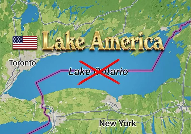 Trump propone cambiar nombre del lago Ontario a “lago América”