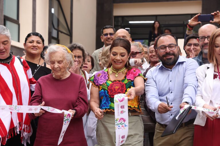 Inauguran en Coyoacán la Utopía Elena Poniatowska, un nuevo espacio cultural y comunitario