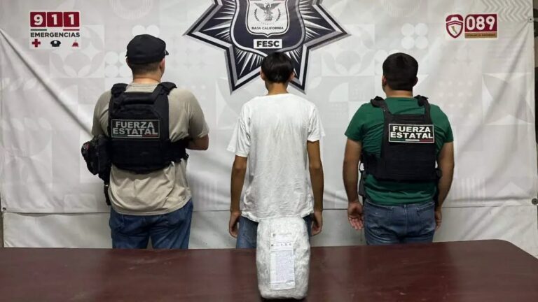 Capturan a “El Pícoro”, adolescente señalado como narcomenudista en Mexicali