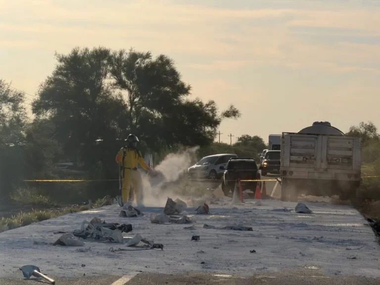 Derrame de Ferromex en Naco deja a hombre en estado crítico