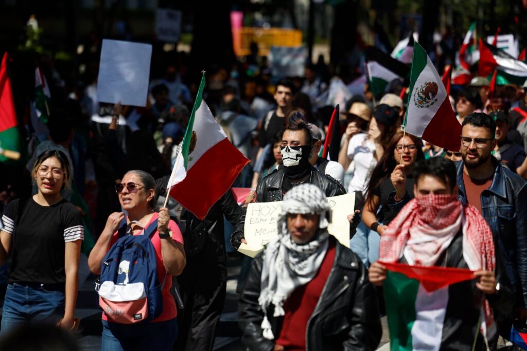 Protestan en Chihuahua contra acuerdo hídrico con Israel y piden romper relaciones 1 Protestan en Chihuahua contra acuerdo hídrico con Israel y piden romper relaciones