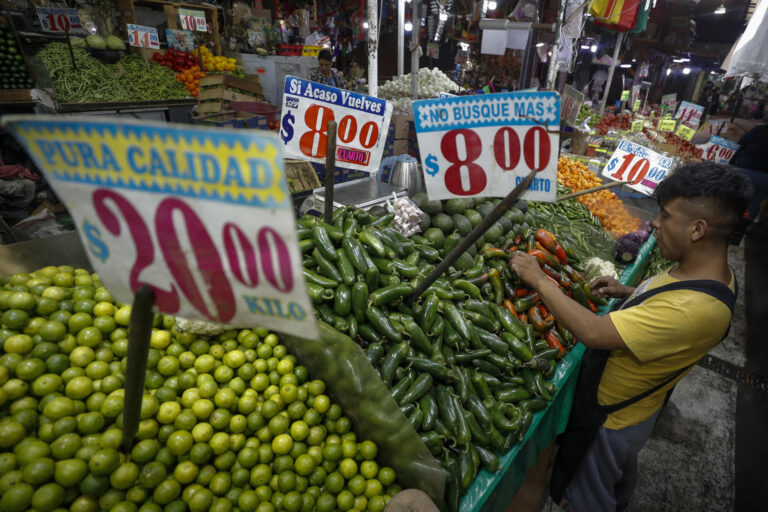 Inflación en México repunta a 3.26% en agosto