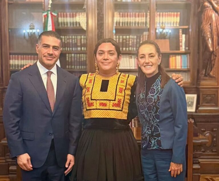 Elvis Guerra se reúne con Sheinbaum tras ataque en Juchitán