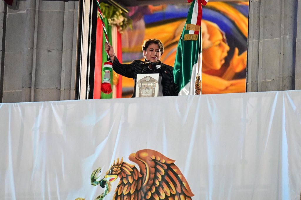 Delfina Gómez da Grito de Independencia en Toluca 1 Delfina Gómez da Grito de Independencia en Toluca