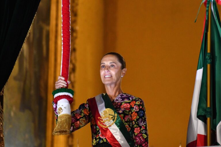Sheinbaum encabeza su segundo Grito de Independencia