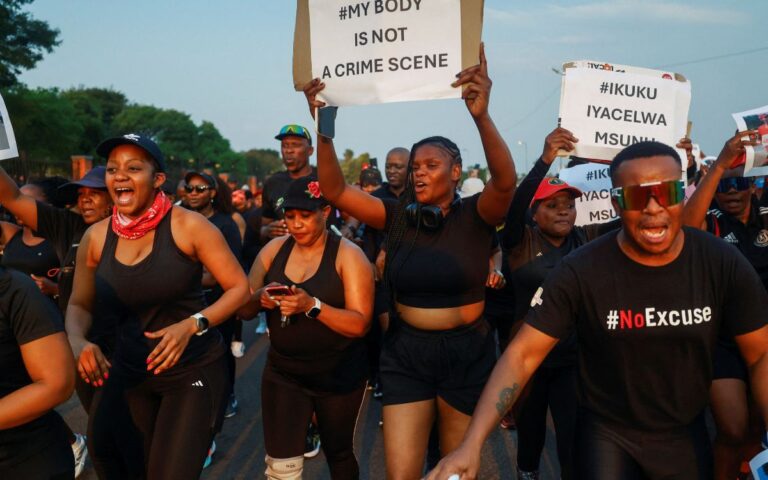 Nueve mujeres asesinadas desatan alarma en Sudáfrica