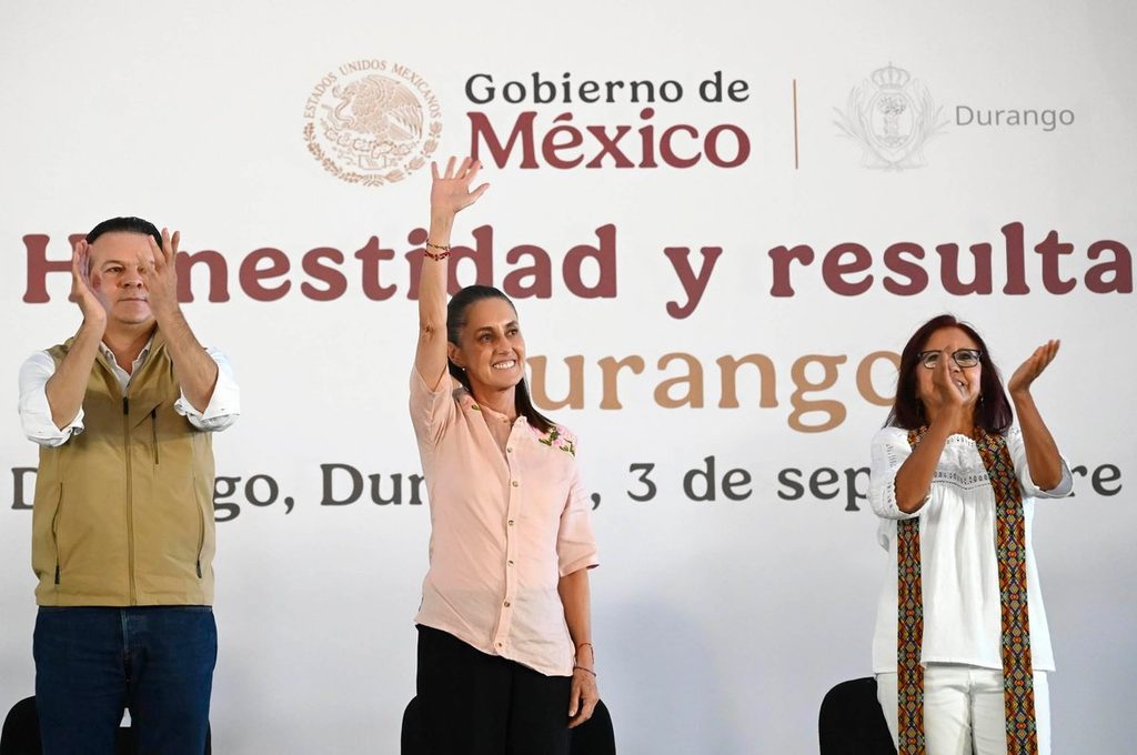 Sheinbaum: “La soberanía no se negocia” en Durango 2 Sheinbaum: “La soberanía no se negocia” en Durango
