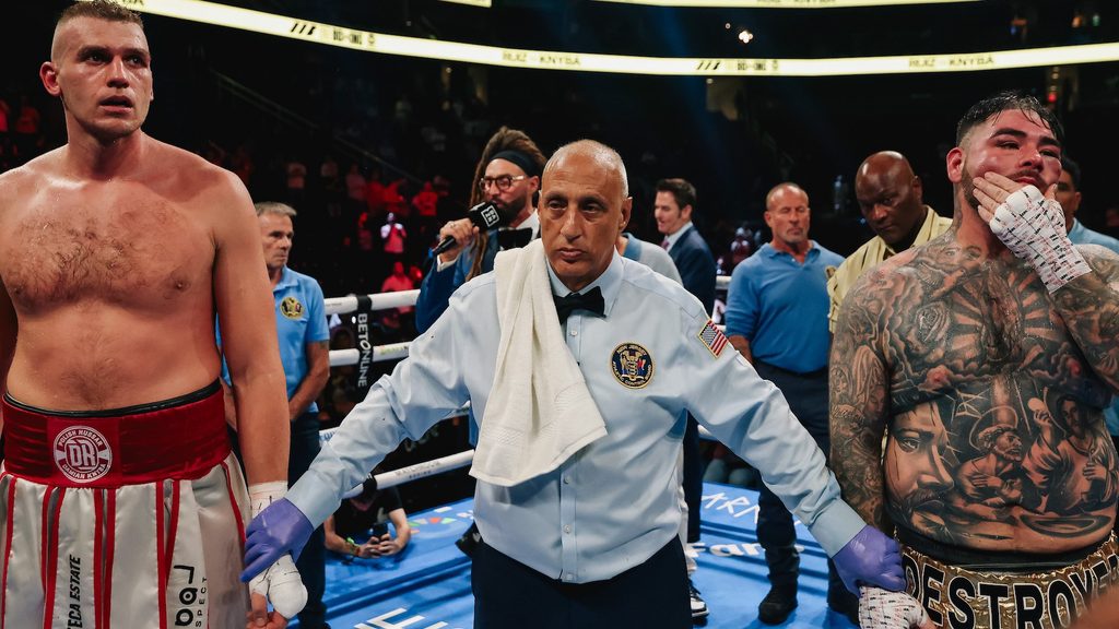 Andy Ruiz pierde ante Damian Knyba en su regreso 1 Andy Ruiz pierde ante Damian Knyba en su regreso