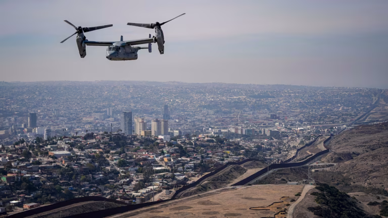 México y EU activan operación antidrones en frontera
