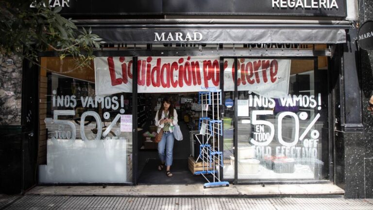Más de 31 mil empresas cerraron en Argentina con Milei