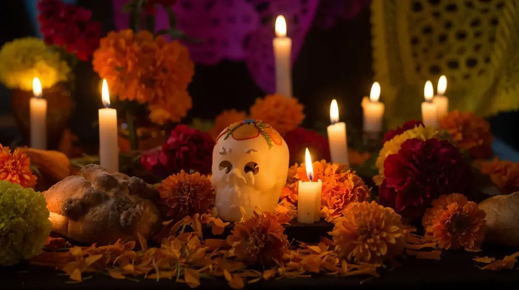 Sheinbaum celebra el Día de Muertos y destaca tradiciones mexicanas 2 Sheinbaum celebra el Día de Muertos y destaca tradiciones mexicanas