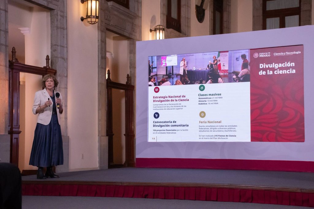 Secihti destaca inversión en ciencia y tecnología 1 Secihti destaca inversión en ciencia y tecnología