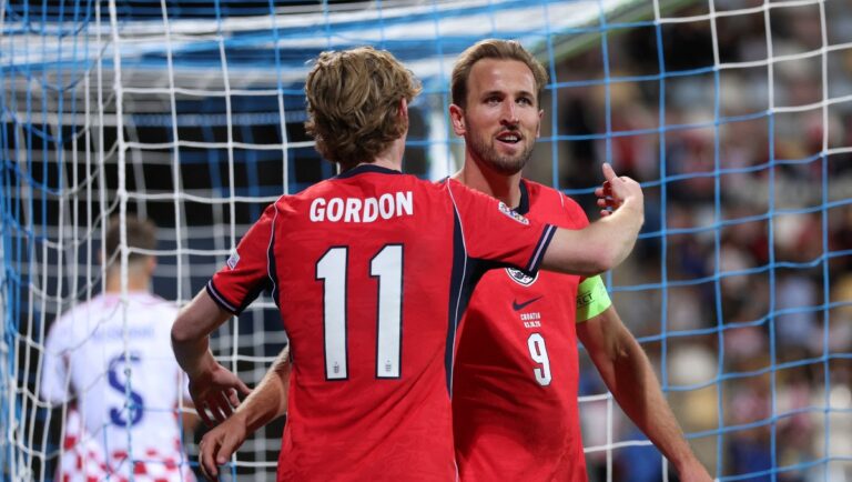 Inglaterra golea 7-0 a Croacia en Liga de Naciones