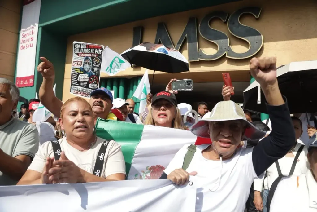 Sheinbaum prioriza demandas de trabajadores del IMSS 1 Sheinbaum prioriza demandas de trabajadores del IMSS