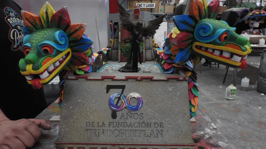 Taller El Volador da vida a un carro para Día de Muertos 1 Taller El Volador da vida a un carro para Día de Muertos