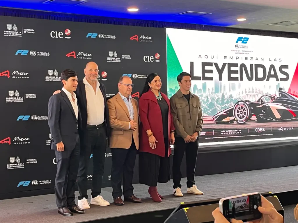 Fórmula 2 llegará a México junto al Gran Premio en 2027 1 Fórmula 2 llegará a México junto al Gran Premio en 2027