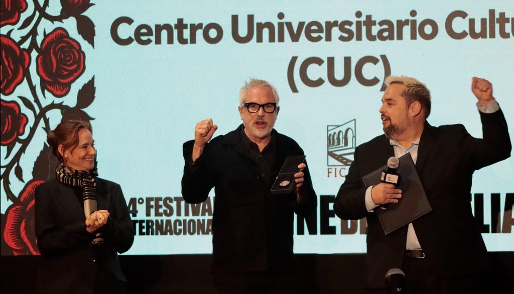 Alfonso Cuarón recibe la Medalla Filmoteca de la UNAM 3 Alfonso Cuarón recibe la Medalla Filmoteca de la UNAM