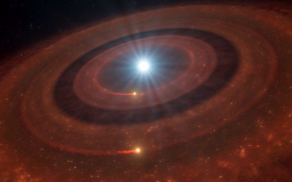 Hallan doble disco de escombros alrededor de una estrella muerta 1 Hallan doble disco de escombros alrededor de una estrella muerta