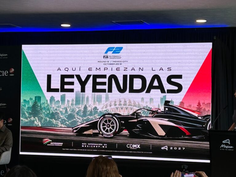 Fórmula 2 llegará a México junto al Gran Premio en 2027